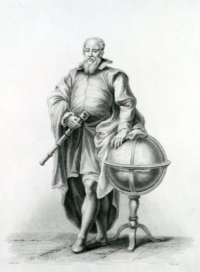 Ritratto di Galileo Galilei, 1815 da Giovanni Battista Cipriani